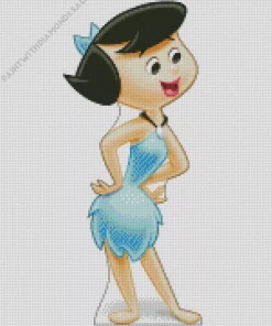 Betty Rubble The Flintstones Diamond Painting