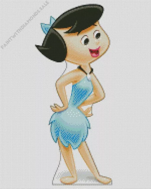 Betty Rubble The Flintstones Diamond Painting