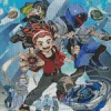 Beyblade Anime Characters Diamond Painting