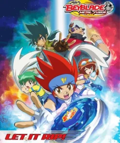 Beyblade Anime Poster Diamond Painting