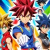 Beyblade Anime Series Diamond Painting