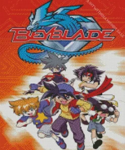 Beyblade Poster Diamond Painting