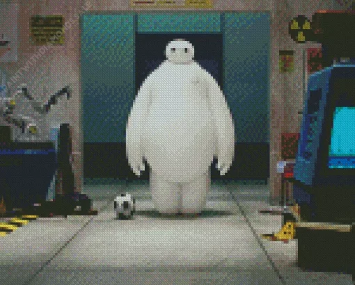 Big Hero Baymax Robot Diamond Painting