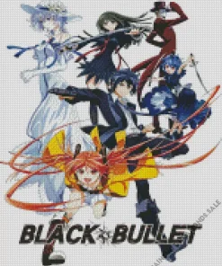 Black Bullet Diamond Painting