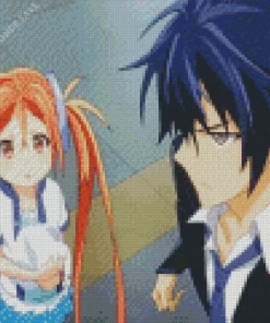 Black Bullet Anime Characters Diamond Painting