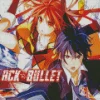 Black Bullet Anime Poster Diamond Painting