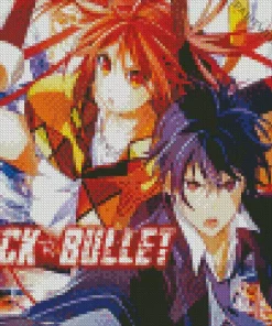 Black Bullet Anime Poster Diamond Painting