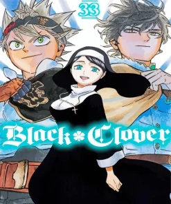 Black Clover Anime Diamond Painting