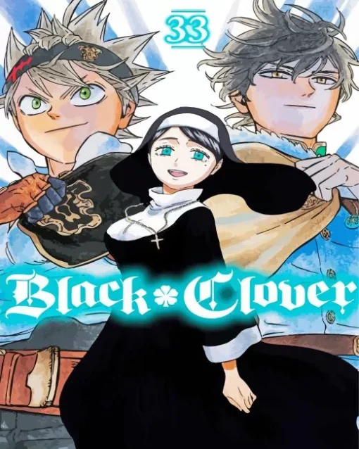 Black Clover Anime Diamond Painting