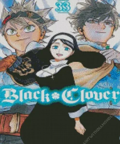 Black Clover Anime Diamond Painting