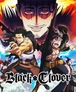 Black Clover Anime Series Diamond Painting