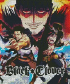 Black Clover Anime Series Diamond Painting