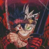 Black Clover Character Diamond Painting