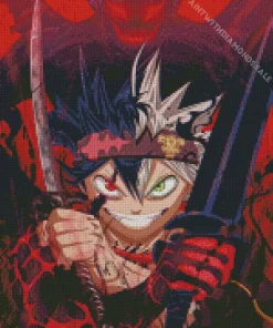 Black Clover Character Diamond Painting