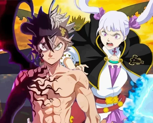 Black Clover Characters Diamond Painting