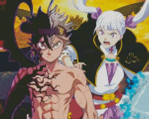 Black Clover Characters Diamond Painting