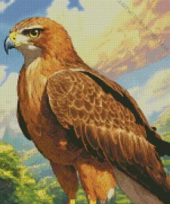 Black Kite Diamond Painting