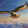 Black Kite Flying Diamond Painting