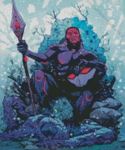 Black Manta Art Diamond Painting