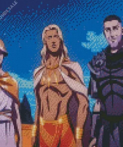 Blood Of Zeus Animated Series Diamond Painting