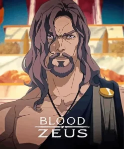 Blood Of Zeus Animation Poster Diamond Painting