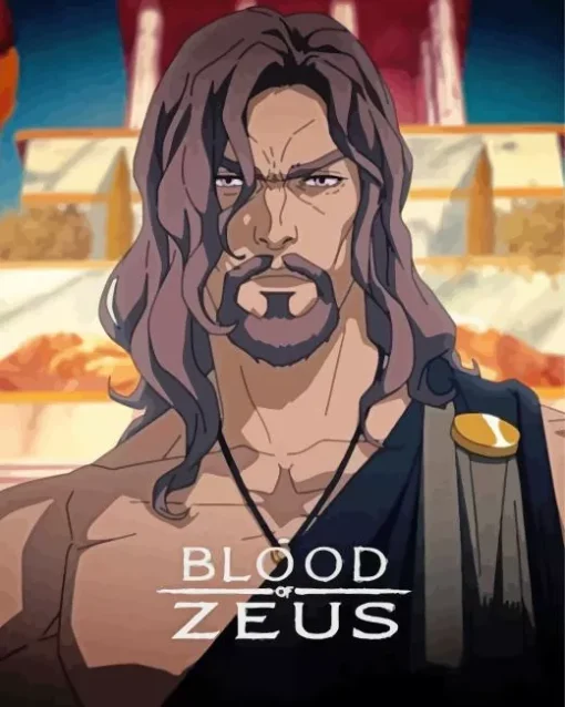 Blood Of Zeus Animation Poster Diamond Painting