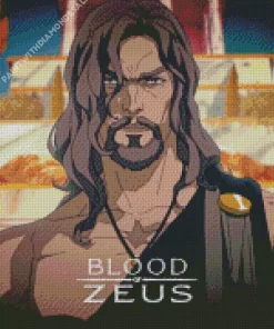 Blood Of Zeus Animation Poster Diamond Painting