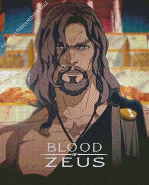 Blood Of Zeus Animation Poster Diamond Painting