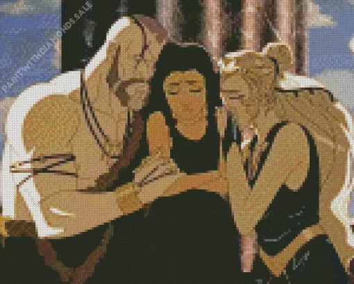 Blood Of Zeus Cartoon Diamond Painting