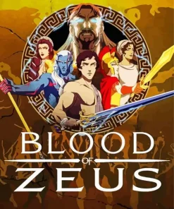 Blood Of Zeus Poster Diamond Painting