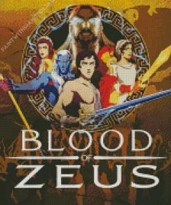 Blood Of Zeus Poster Diamond Painting