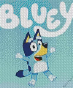 Bluey Animation Poster Diamond Painting