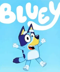 Bluey Animation Poster Diamond Painting