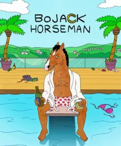 BoJack Horseman Diamond Painting