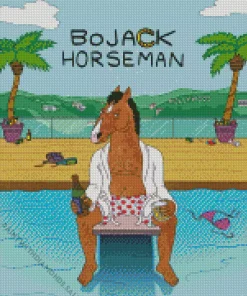 BoJack Horseman Diamond Painting