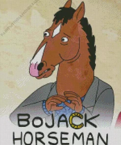 BoJack Horseman Animated Series Diamond Painting