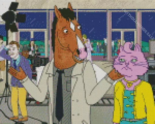 BoJack Horseman Animation Diamond Painting