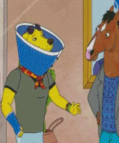 BoJack Horseman Cartoon Diamond Painting