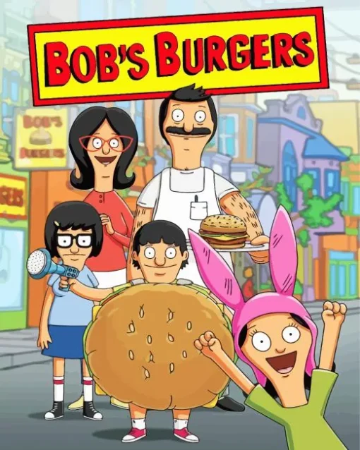 Bobs Burgers Diamond Painting