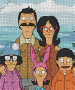 Bobs Burgers Animated Sitcom Diamond Painting