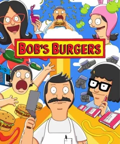 Bobs Burgers Poster Diamond Painting