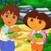 Boots Dora The Explorer Diamond Painting