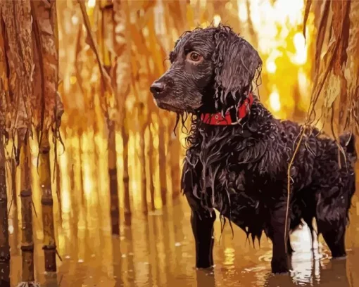 Boykin Spaniel Diamond Painting