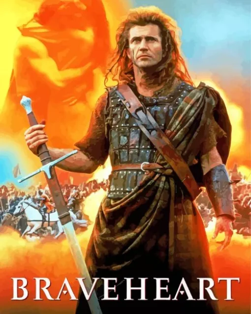 Braveheart Poster Diamond Painting