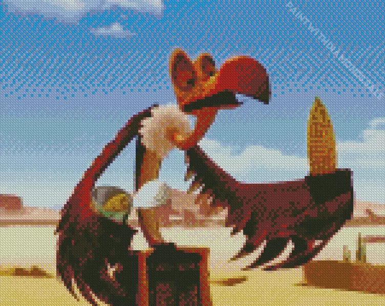 Buck in Oscars Oasis art Diamond Dotz Buck In Oscars Oasis Art Diamond Painting