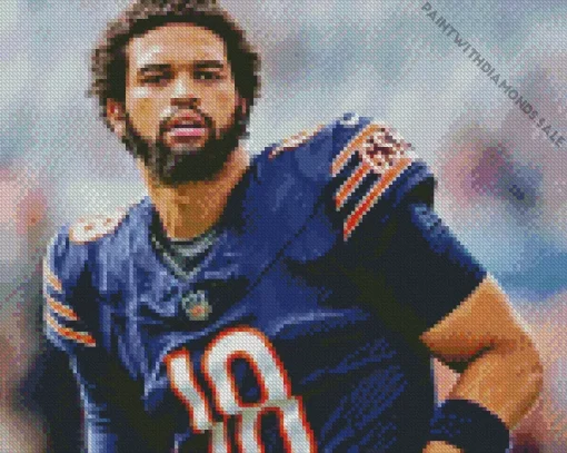 Caleb Williams chicago bears Diamond Paintings