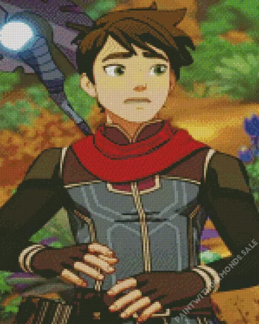 Callum The Dragon Prince Diamond Painting