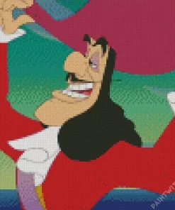 Captain Hook Diamond Painting