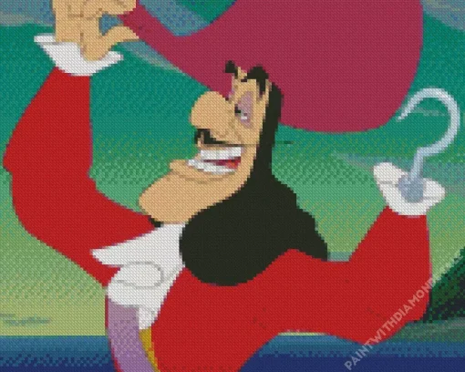 Captain Hook Diamond Painting