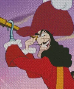 Captain Hook Peter Pan Diamond Painting